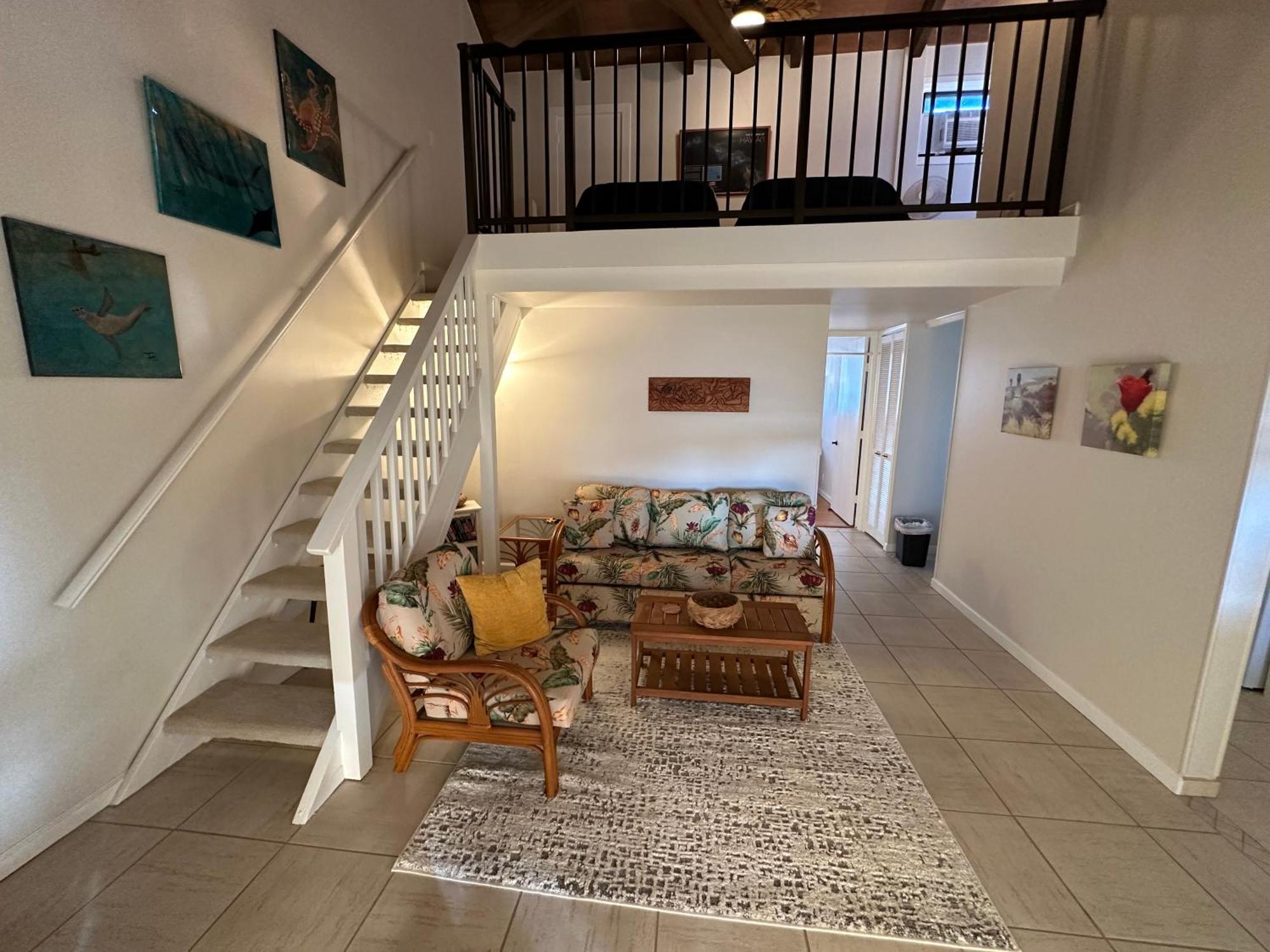 Oceanfront Penthouse With Loft Appartement Kailua-Kona